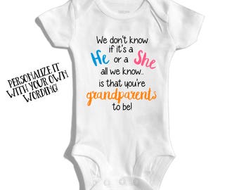 Pregnancy reveal to grandparents - Pregnancy announcement to grandparents - Pregnancy reveal to family - Grandma to be - Grandpa to be
