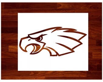 Eagle stencil | Etsy