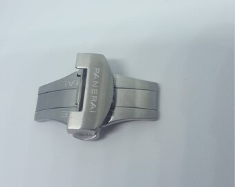 22mm High Quality brushed clasp for Panerai watches.