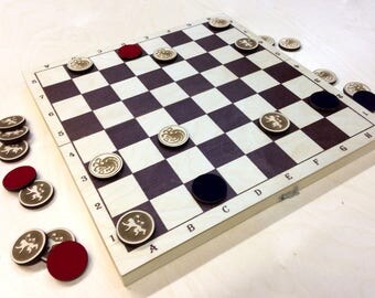 Checkers Game of Thrones Board Game