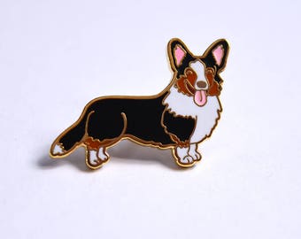Tricolor Pembroke Welsh Corgi Sticker Die Cut Decal Self Adhesive - Foto 6