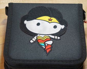 RTS Wonder Woman Superhero Inspired Trading Pin Bag (iheartpinbags.com)