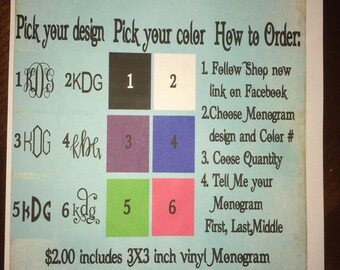 Back to school monogram sale