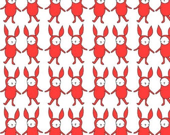 coupon patchwork child Rick RABBIT ANDOVER FABRICS