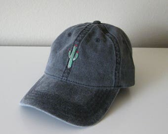 Cactus Embroidered Dad Baseball Cap