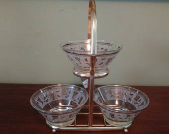 Mid Century "Cocktail Time" server