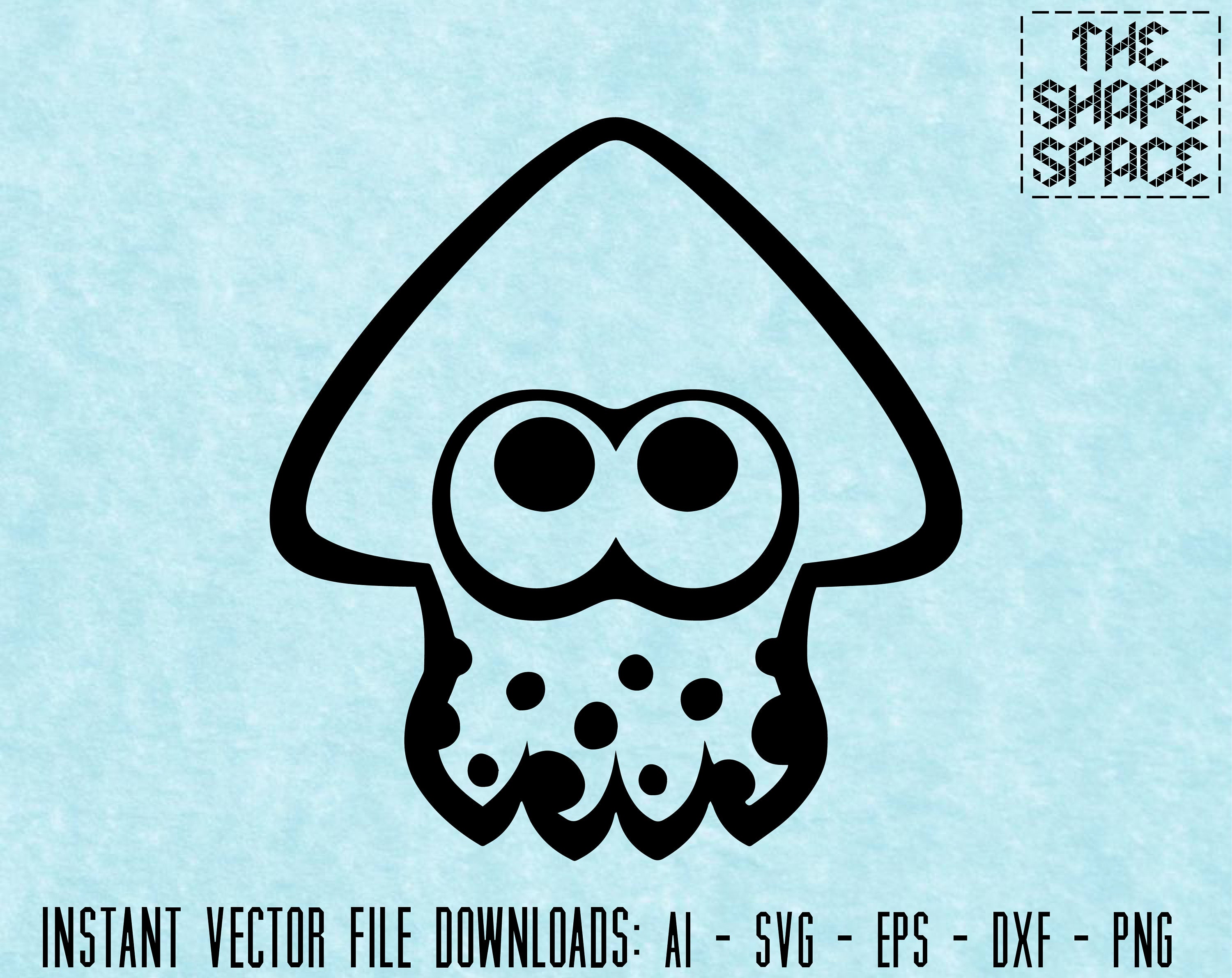 logo splatoon 2 vector svg Squid Download Splatoon EPS Vector Logo Ai Instant 2