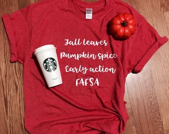 Fall School Counselor Shirt