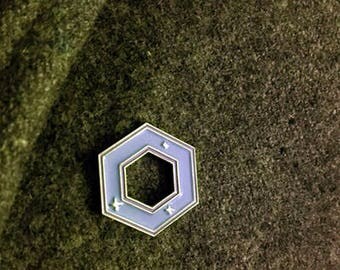Fox & Falco Melee Shine Enamel Lapel Pin - Super Smash Bros. Melee
