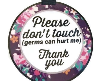 Do not touch sign | Etsy
