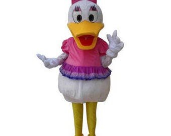 Daisy Duck Style Mascot Costume