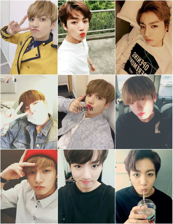 BTS Jungkook Boyfriend Aesthetic Photocards