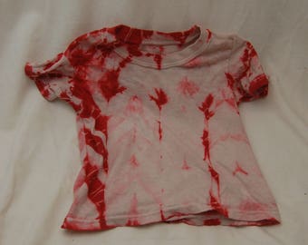 Scarlet childs tie dye shibori style