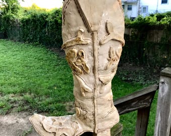 Vintage Pottery Cowboy Boot