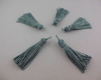 Tassel has jeans color rayon thread