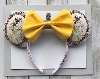 Beauty and the Beast Mickey ears , Minnie Ears, Beauty and the Beast Ears