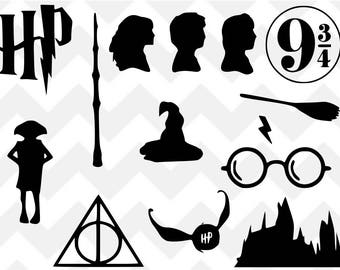 Download Hogwarts silhouette | Etsy AU