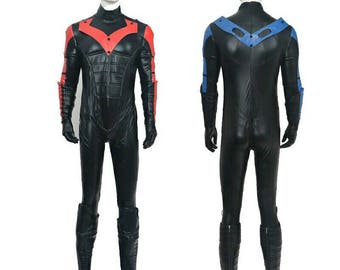 Nightwing Cosplay Costume Arkham City/knight style