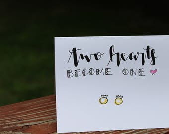 Wife and Wife Wedding Card