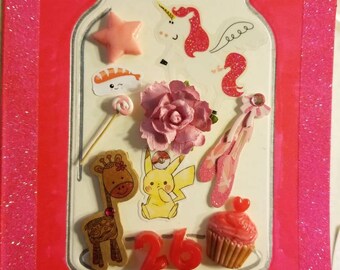 All the things i love birthday card
