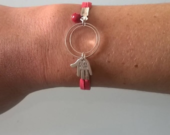 Set, bracelet, necklace and earrings