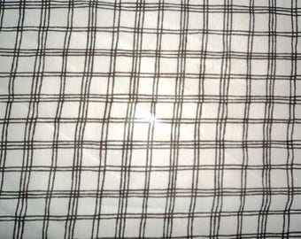 coupon chiffon black and white checkered pattern