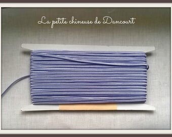 Purple rayon soutache