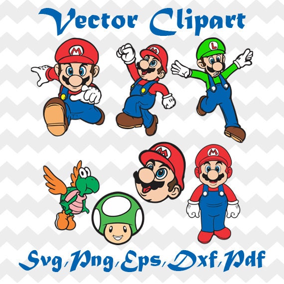 Free Free 141 Super Mario Characters Svg Free SVG PNG EPS DXF File
