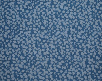 75cm x 135cm Liberty of London fabric blue "Glenjade".
