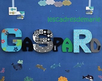 Custom names room decoration