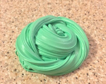 Neon Green Butter Slime