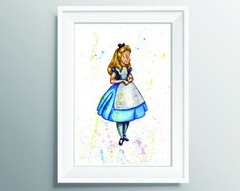 Alice print | Etsy
