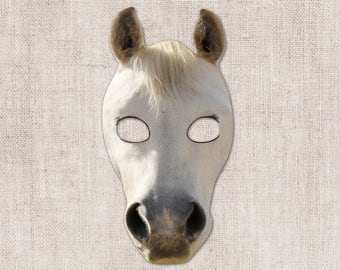 Pony Printable Masks pony mask horse mask girls costume