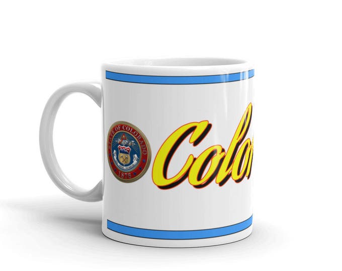 Colorado Mug, Colorado Keepsake, Colorado Memorial, Colorado Pride, ColoradoCoffee Cup
