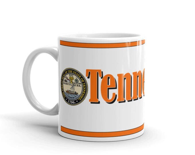 Tennessee Mug, Tennessee Keepsake, Tennessee Memorial Cup, Tennessee Pride, Tennessee Coffee Cup, Tennessee Coffee Mug