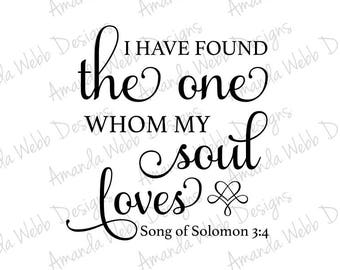 Download Whom my soul loves | Etsy