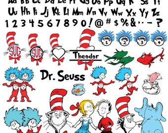 Dr seuss cricut | Etsy