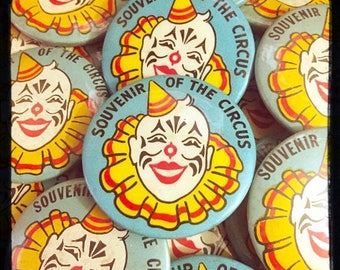 SALE 1pc VINTAGE CIRCUS Button Souvenir of The Circus