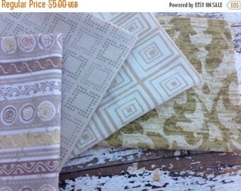 CRAZY SALE- Fat Quarter Bundle-Reclaimed Bed Linens -Neutral Bed Linens