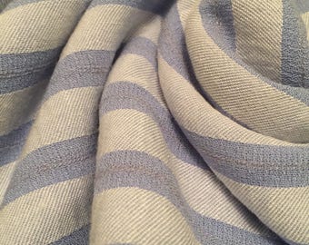 Rayon Linen Crinkle Stripes 2-1/4 Yards