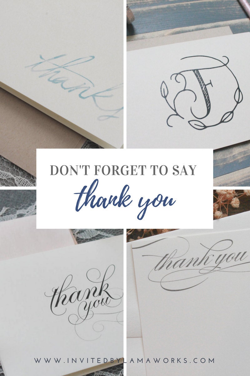 thank you cards
