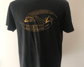 Vintage Tee / Vintage Tshirt / 90s Tee / 90s Star Trek Tee / Toronto Star Trek Convention / Vintage Trekie Shirt / Star Trek