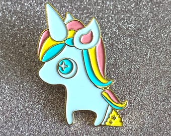 Unicorn Poop Limited Edition Enamel Pin