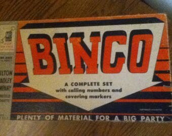1939 Milton Bradley "Bingo" game complete