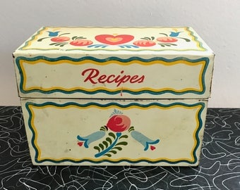 Vintage Recipe Box