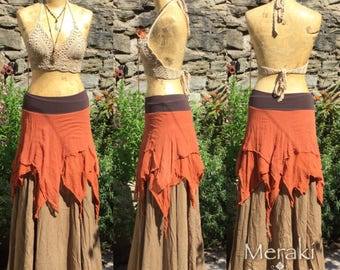Floaty Pixie Fairy Skirt, Layer Skirt, Boho Skirt
