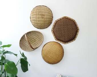 Wall Baskets Decor basket wall decor | etsy Wall Baskets Decor basket wall decor | etsy