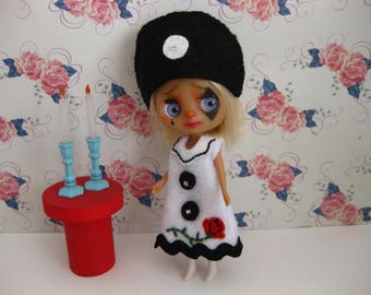 LPS Petite Blythe Custom Doll: Colombine