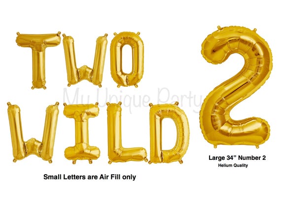 two wild letter balloons set of 7 letters air fill only two wild small letter balloons