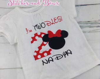 I'm Twodles Shirt, Dress, Infant Bodysuit, Infant Gown, Racerback Tank